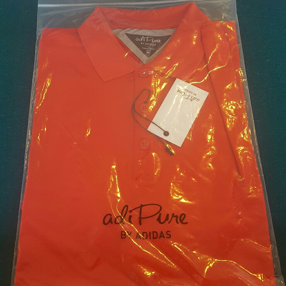 Adidas adipure golf shirt size medium